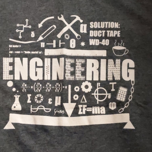 Gray Engineering t-shirt - Picture 4 of 7